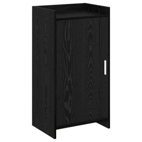 VidaXL Szafka na buty Czarny dąb 48 x 36 x 92 cm Drewno inżynieryjne