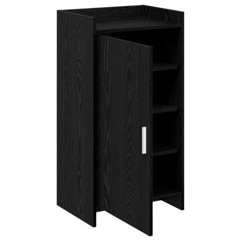 VidaXL Szafka na buty Czarny dąb 48 x 36 x 92 cm Drewno inżynieryjne