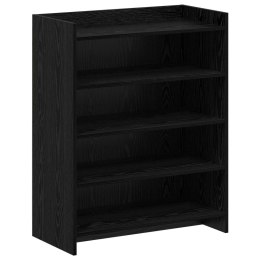 VidaXL Szafka na buty Czarny dąb 73,5 x 36 x 92 cm Drewno inżynieryjne