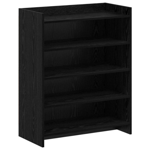 VidaXL Szafka na buty Czarny dąb 73,5 x 36 x 92 cm Drewno inżynieryjne