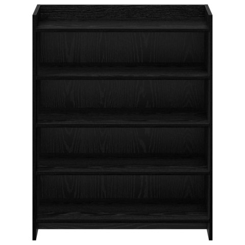 VidaXL Szafka na buty Czarny dąb 73,5 x 36 x 92 cm Drewno inżynieryjne