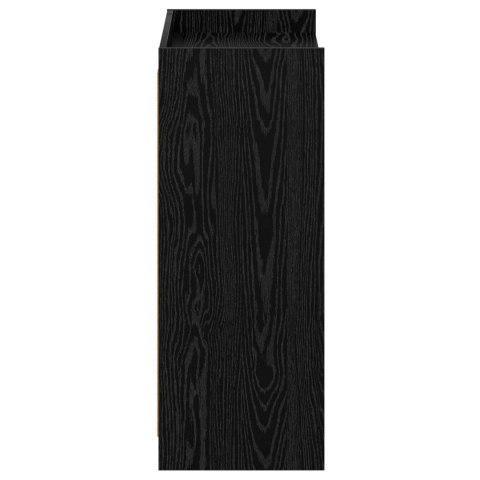 VidaXL Szafka na buty Czarny dąb 73,5 x 36 x 92 cm Drewno inżynieryjne