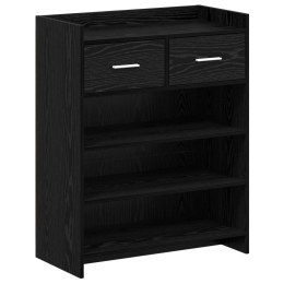 VidaXL Szafka na buty Czarny dąb 73,5 x 36 x 92 cm Drewno inżynieryjne