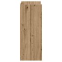 VidaXL Szafka na buty Dąb artisan 48 x 36 x 92 cm Drewno inżynieryjne
