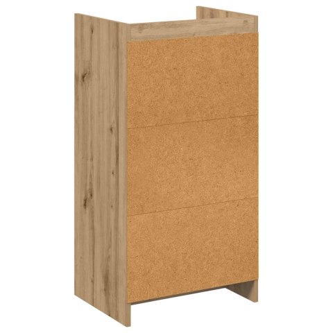 VidaXL Szafka na buty Dąb artisan 48 x 36 x 92 cm Drewno inżynieryjne