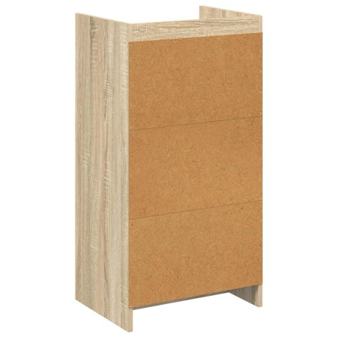 VidaXL Szafka na buty dąb Sonoma 48 x 36 x 92 cm Drewno inżynieryjne