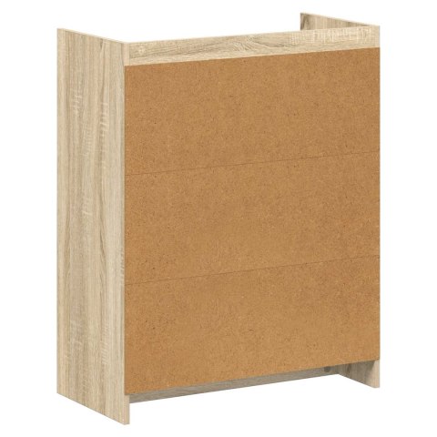 VidaXL Szafka na buty dąb Sonoma 73,5 x 36 x 92 cm Drewno inżynieryjne