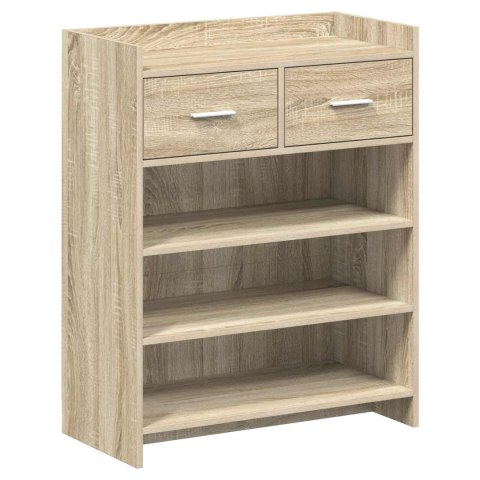 VidaXL Szafka na buty dąb Sonoma 73,5 x 36 x 92 cm Drewno inżynieryjne
