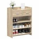 VidaXL Szafka na buty dąb Sonoma 73,5 x 36 x 92 cm Drewno inżynieryjne