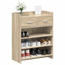 VidaXL Szafka na buty dąb Sonoma 73,5 x 36 x 92 cm Drewno inżynieryjne