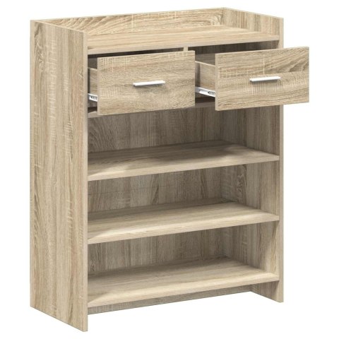 VidaXL Szafka na buty dąb Sonoma 73,5 x 36 x 92 cm Drewno inżynieryjne