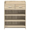 VidaXL Szafka na buty dąb Sonoma 73,5 x 36 x 92 cm Drewno inżynieryjne