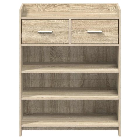 VidaXL Szafka na buty dąb Sonoma 73,5 x 36 x 92 cm Drewno inżynieryjne
