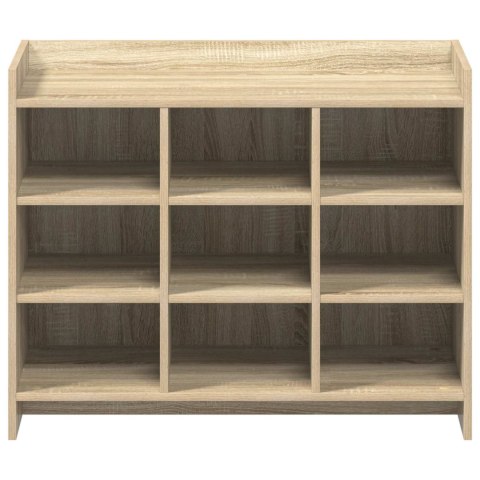 SZAFKA NA BUTY DĄB SONOMA 85X39,5X70CM DREWNO INŻYNIERYJNE