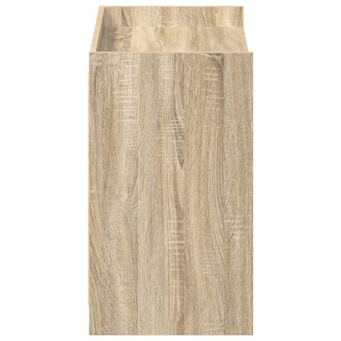 SZAFKA NA BUTY DĄB SONOMA 85X39,5X70CM DREWNO INŻYNIERYJNE