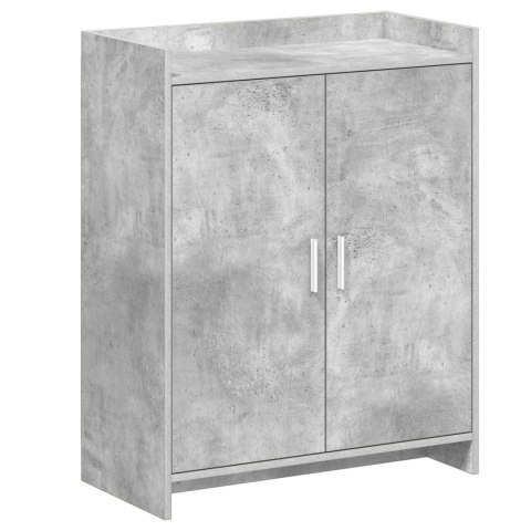 VidaXL Szafka na buty z drzwiami Betonowy szary 73,5 x 36 x 92 cm
