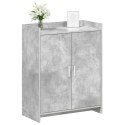 VidaXL Szafka na buty z drzwiami Betonowy szary 73,5 x 36 x 92 cm