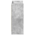 VidaXL Szafka na buty z drzwiami Betonowy szary 73,5 x 36 x 92 cm