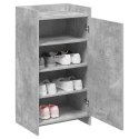 VidaXL Szafka na buty z przechowywaniem Betonowy szary 48 x 36 x 92 cm