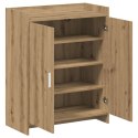 VidaXL Szafka na buty z przechowywaniem Dąb artisan 73,5 x 36 x 92 cm