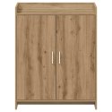 VidaXL Szafka na buty z przechowywaniem Dąb artisan 73,5 x 36 x 92 cm