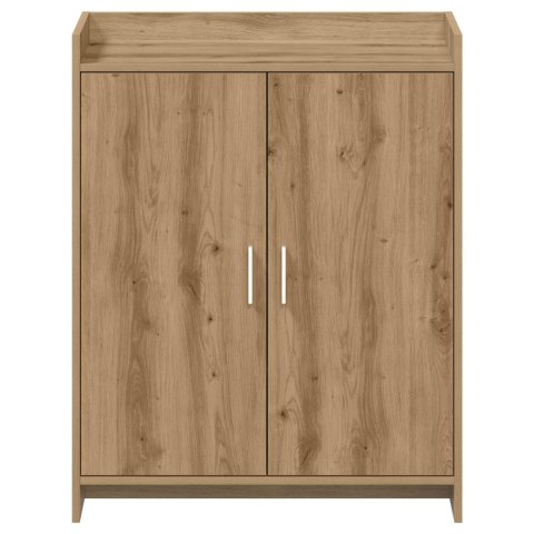 VidaXL Szafka na buty z przechowywaniem Dąb artisan 73,5 x 36 x 92 cm