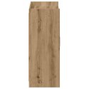 VidaXL Szafka na buty z przechowywaniem Dąb artisan 73,5 x 36 x 92 cm