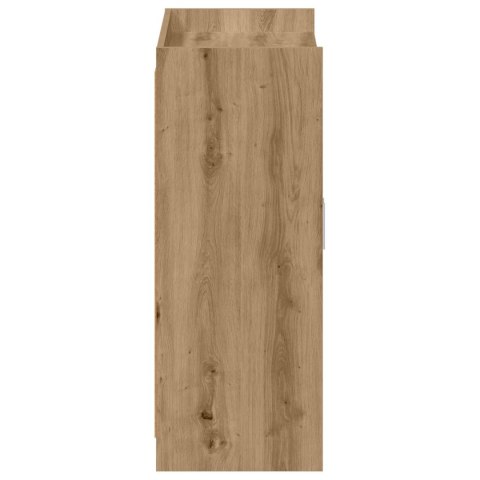 VidaXL Szafka na buty z przechowywaniem Dąb artisan 73,5 x 36 x 92 cm