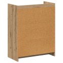 VidaXL Szafka na buty z przechowywaniem Dąb artisan 73,5 x 36 x 92 cm