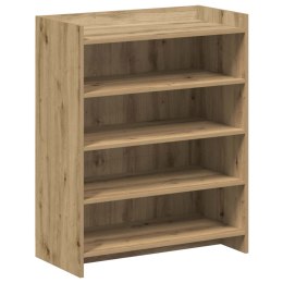 VidaXL Szafka na buty z przechowywaniem Dąb artisan 73,5 x 36 x 92 cm
