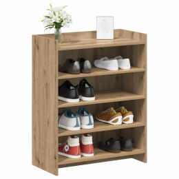 VidaXL Szafka na buty z przechowywaniem Dąb artisan 73,5 x 36 x 92 cm