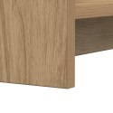 VidaXL Szafka na buty z przechowywaniem Dąb artisan 73,5 x 36 x 92 cm