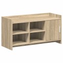 VidaXL Szafka na buty z przechowywaniem dąb Sonoma 100 x 39,5 x 51 cm