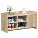 VidaXL Szafka na buty z przechowywaniem dąb Sonoma 100 x 39,5 x 51 cm