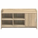VidaXL Szafka na buty z przechowywaniem dąb Sonoma 100 x 39,5 x 51 cm