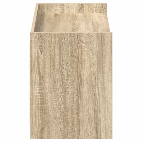 VidaXL Szafka na buty z przechowywaniem dąb Sonoma 100 x 39,5 x 51 cm