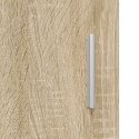 VidaXL Szafka na buty z przechowywaniem dąb Sonoma 100 x 39,5 x 51 cm