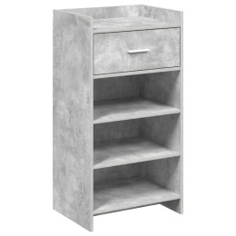 VidaXL Szafka na buty z szufladą Betonowy szary 48 x 36 x 92 cm