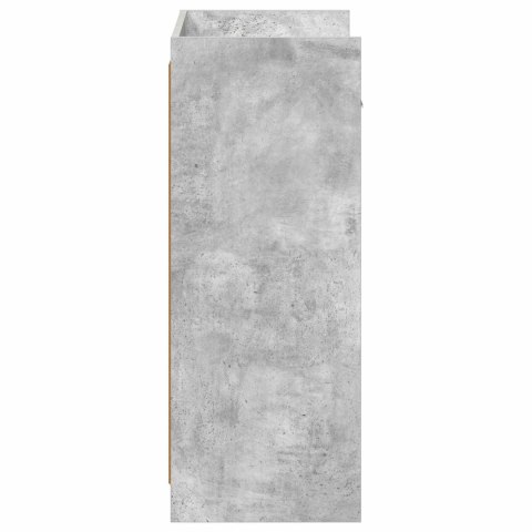 VidaXL Szafka na buty z szufladą Betonowy szary 48 x 36 x 92 cm