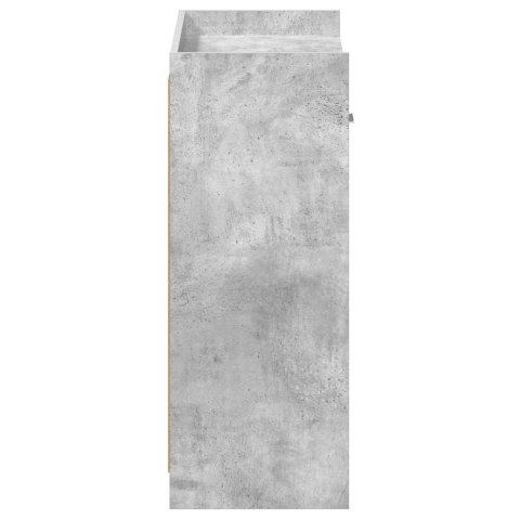 VidaXL Szafka na buty z szufladą Betonowy szary 73,5 x 36 x 92 cm