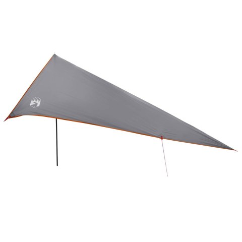 VidaXL Namiot dla pojazdu Szary i pomarańczowy 518 x 580 x 215 cm