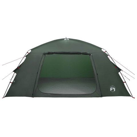 VidaXL Namiot domek Zielony wojskowy 400 x 210 x 180 cm Poliester