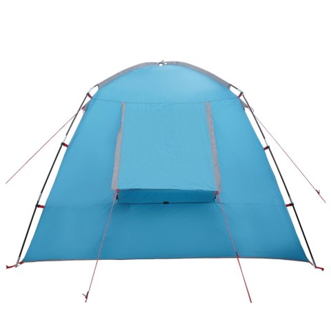 VidaXL Namiot domek z dachem niebieski 300 x 210 x 156 cm Poliester