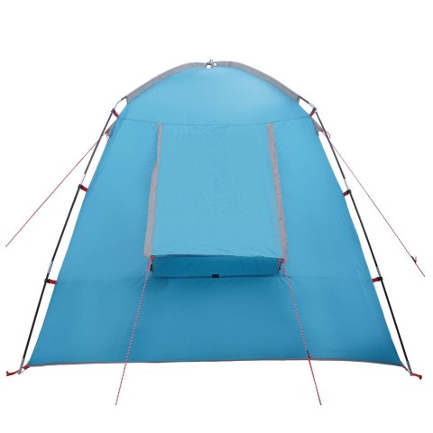 VidaXL Namiot domek z dachem niebieski 400 x 210 x 180 cm Poliester