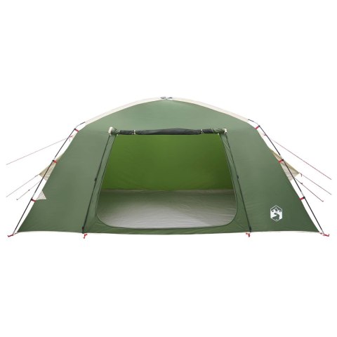 VidaXL Namiot domek z dachem zielony 400 x 210 x 180 cm Poliester
