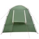 VidaXL Namiot domek z dachem zielony 400 x 210 x 180 cm Poliester