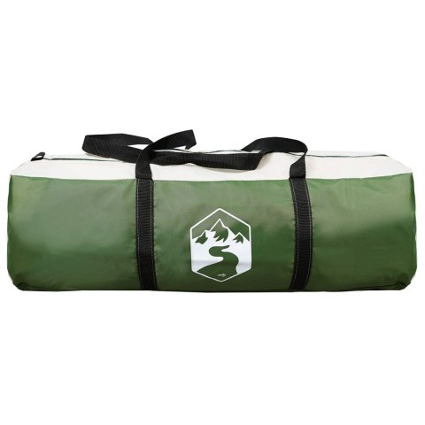 VidaXL Namiot domek z dachem zielony 400 x 210 x 180 cm Poliester