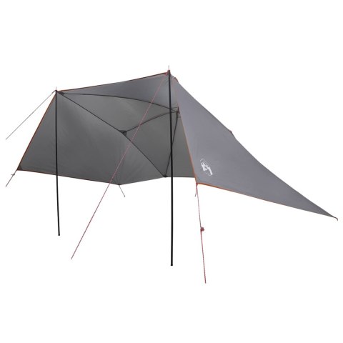 VidaXL Namiot samochodowy Szary i pomarańczowy 308 x 215 x 220 cm
