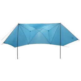 VidaXL Namiot samochodowy niebieski 350 x 250 cm Poliester i Stal
