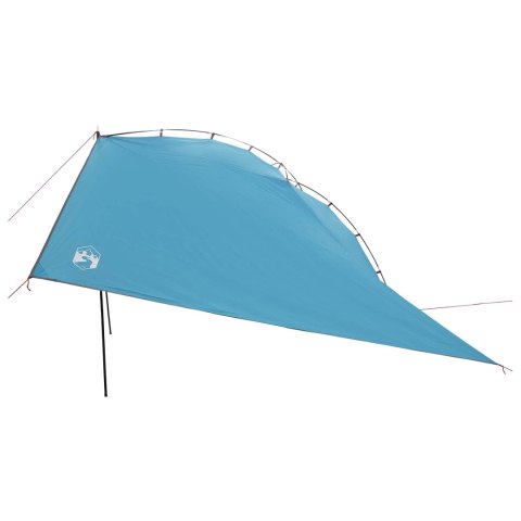 VidaXL Namiot samochodowy niebieski 350 x 250 cm Poliester i Stal